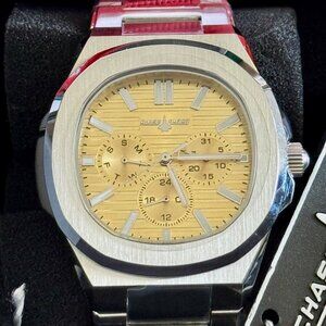 Chase Durer Men's Watch - 41mm, Stainless Steel Nautilus Style 41mm